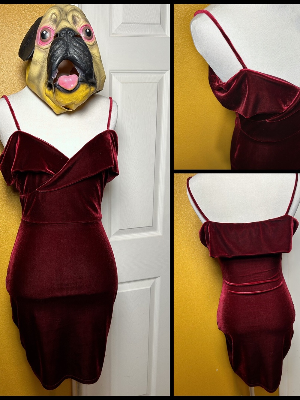 Gorge, WINDSOR velvet dress!!